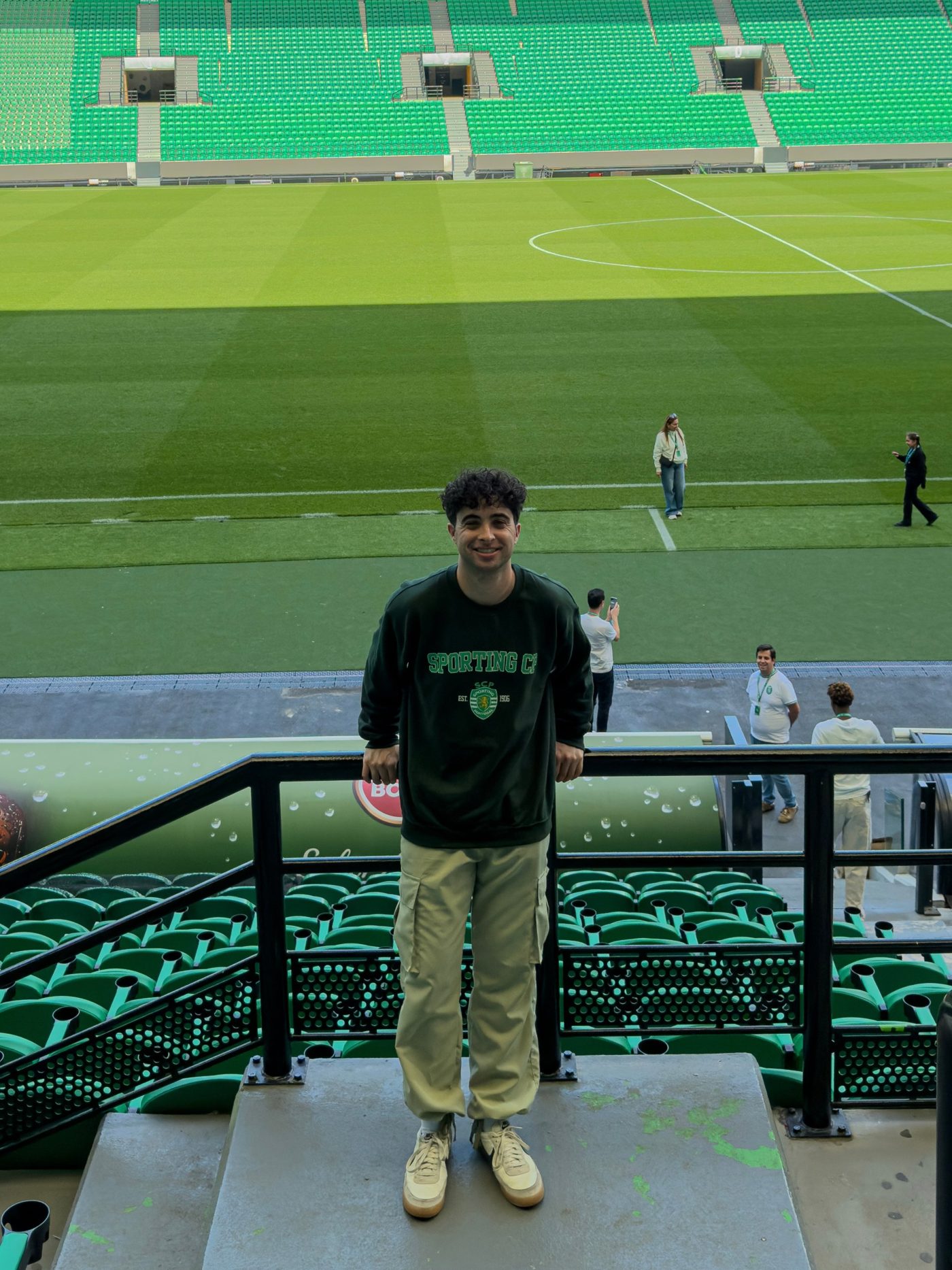 Inside the Sporting CP stadium