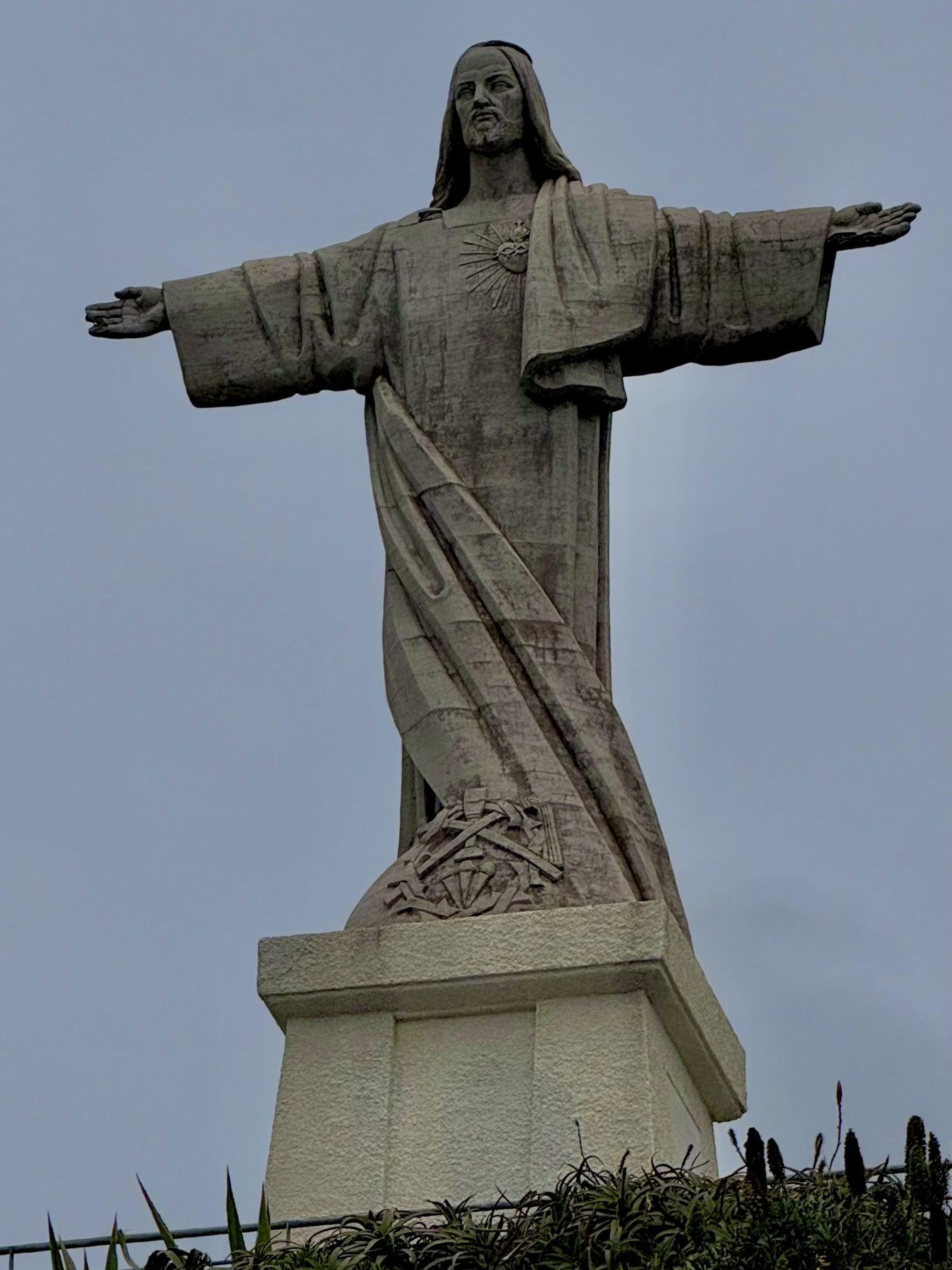 Cristo Rei statue at Garajau, Madeira